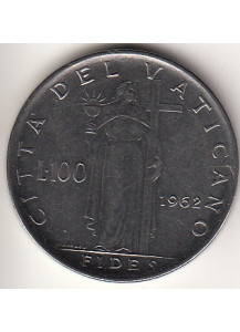 1962  Anno IV - Lire 100 Fides Giovanni XXIII